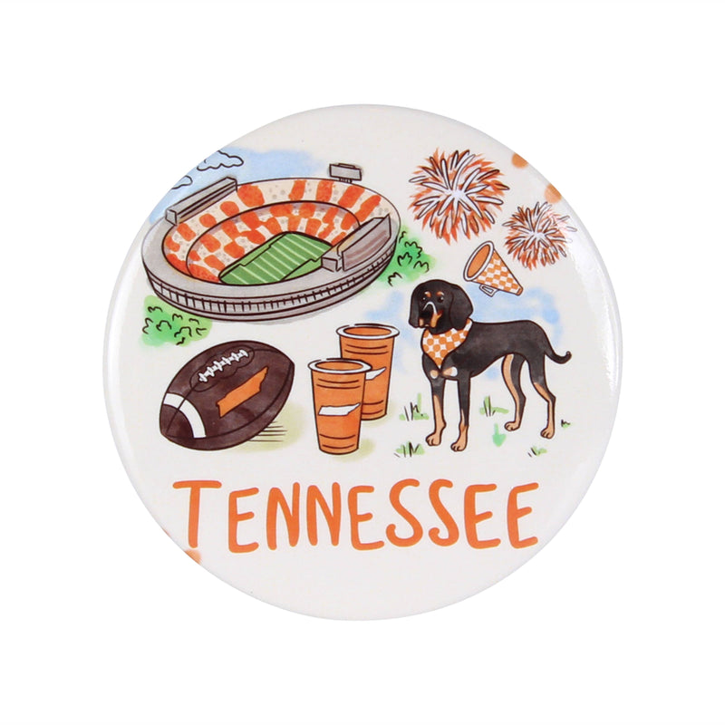 Tennessee Large Icons Button Pin