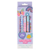 Pen Set 5 pc Girls Sticker Art