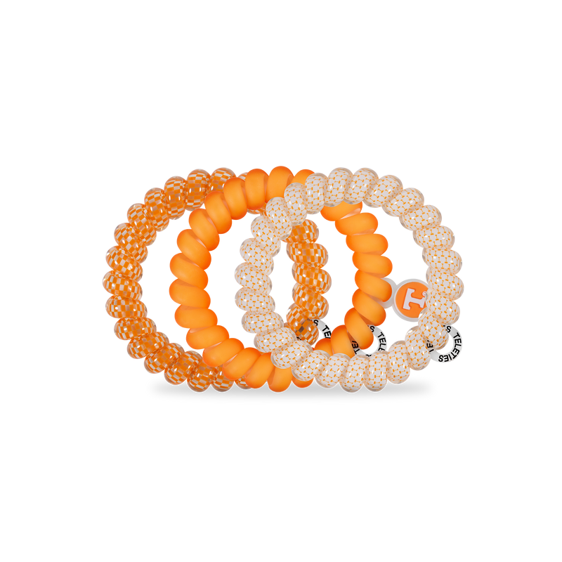 Spiral Hair Coils | Large | Go Vols! Hair Ties