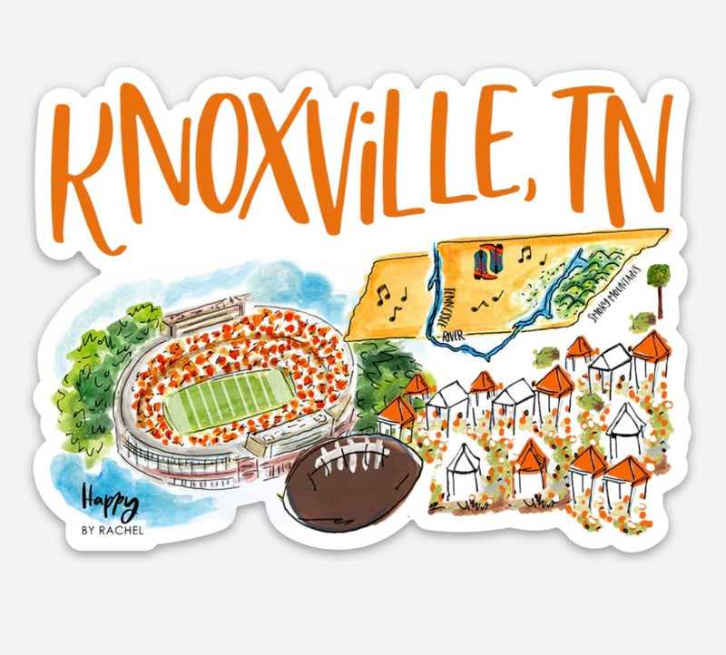 Knoxville , TN Sticker