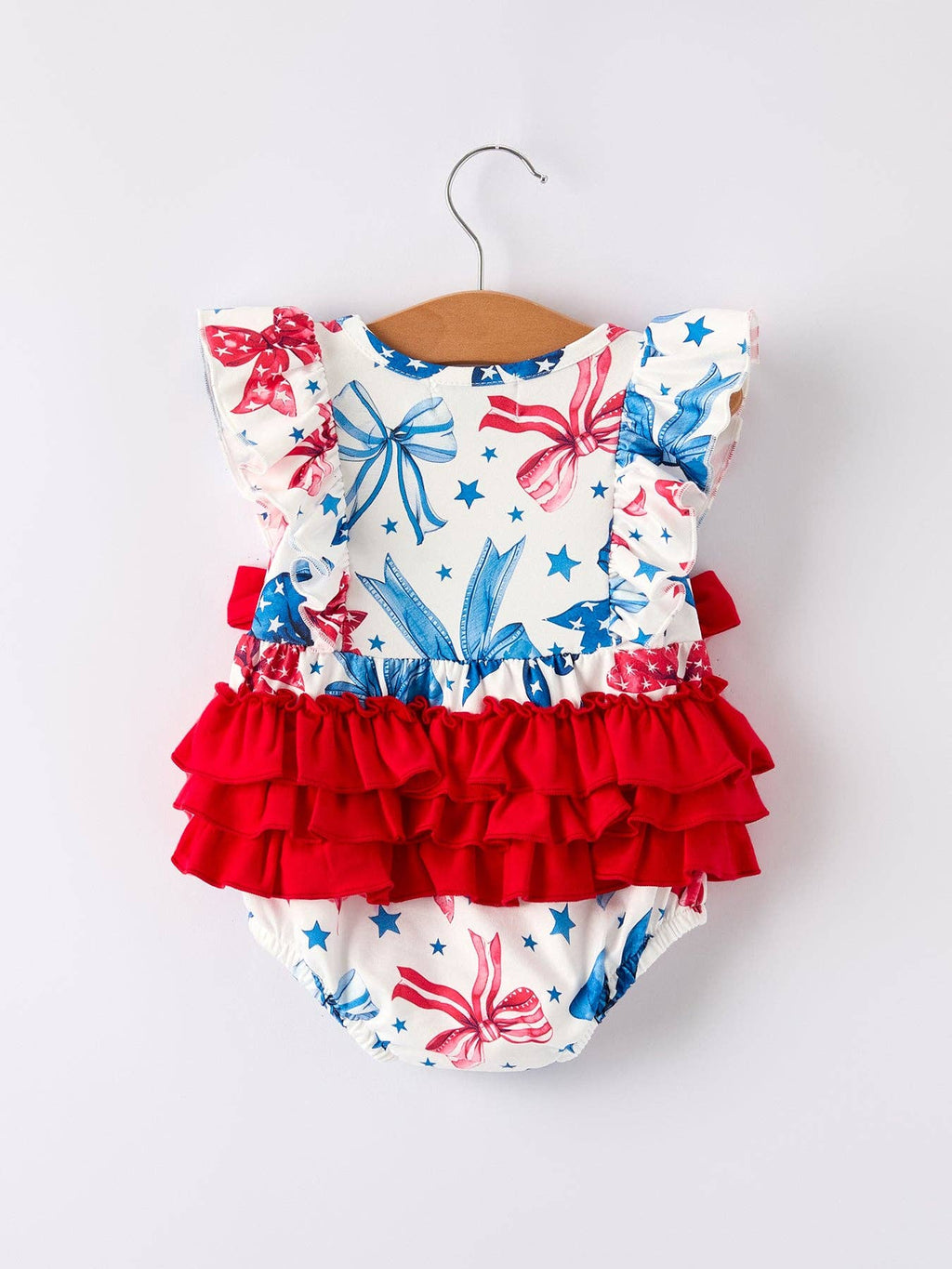4th of July Girls Romper