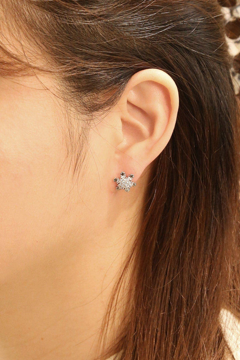 Snowflake Post Earrings