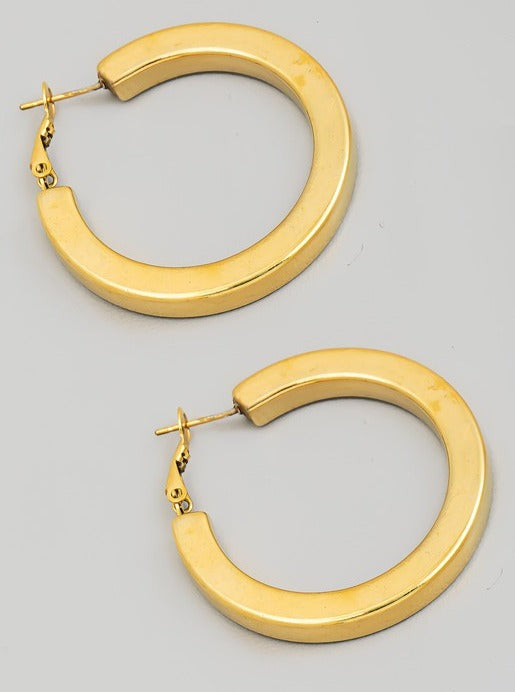 Flat Edged Hoops