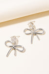 Ribbon Bow Earrings