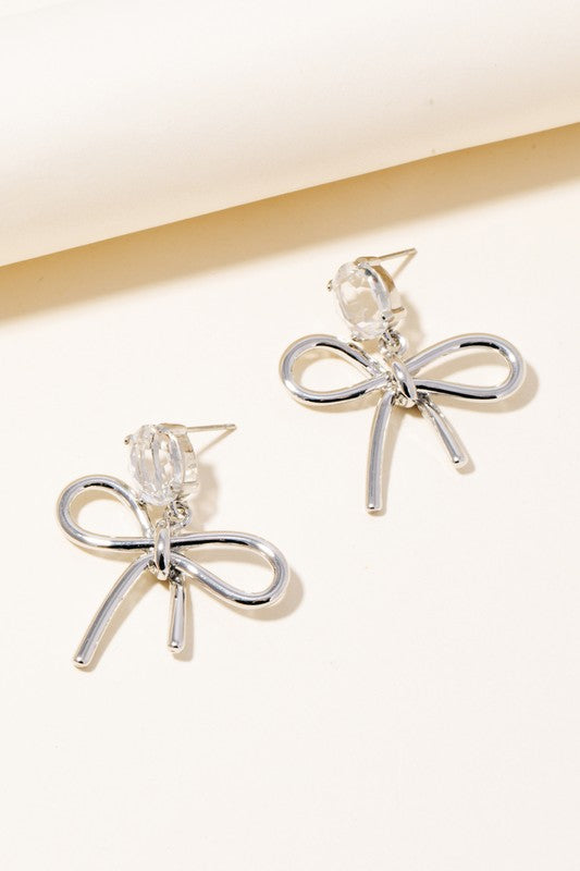 Ribbon Bow Earrings