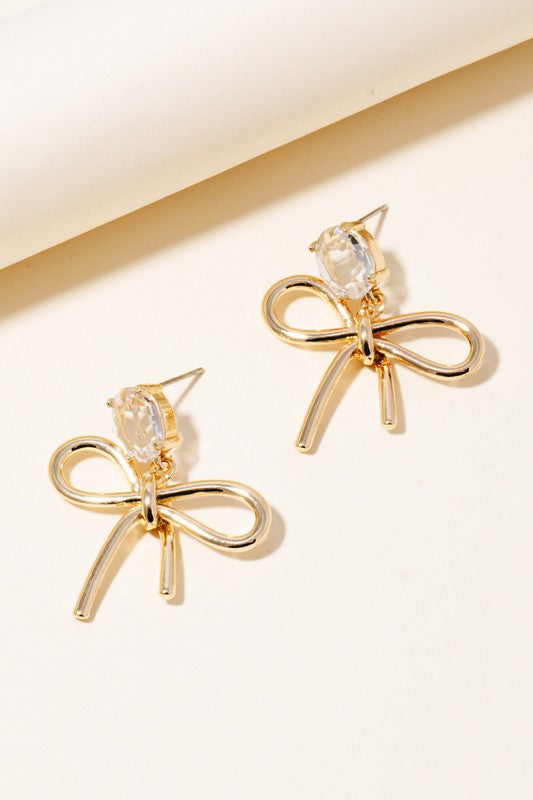 Ribbon Bow Earrings