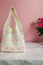 Ribbon Bow Tote Bag