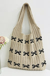 Ribbon Bow Tote Bag