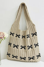 Ribbon Bow Tote Bag