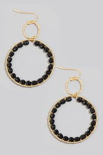 Beaded Tiered Earrings