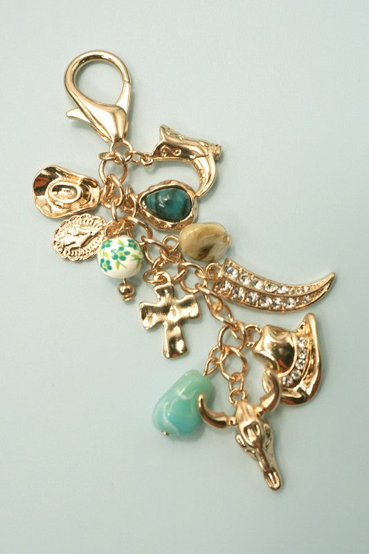 Western Bag Charm