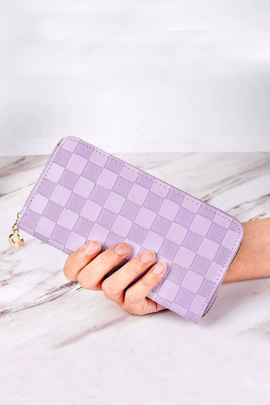 Checkered Wallet