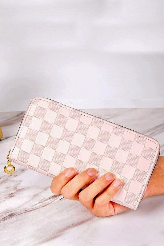 Checkered Wallet