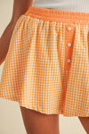 Gingham Check Boxer Shorts