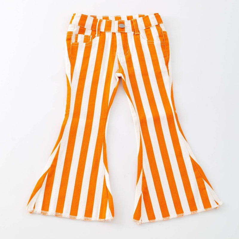 Youth Stripe Orange Flares