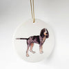 Bluetick Coonhound Tennessee Ceramic Ornament