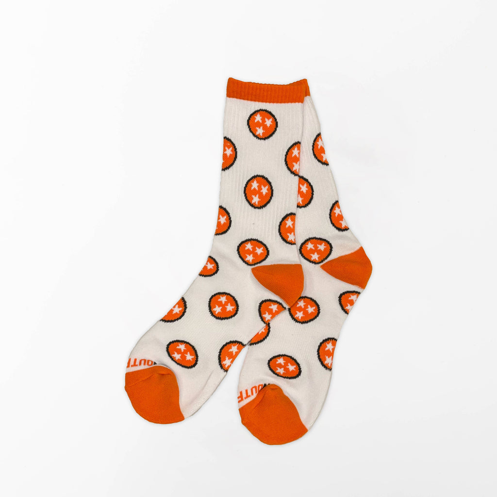 Stadium White Tennessee Sock