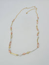 Station Chain Long Necklace