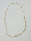 Station Chain Long Necklace