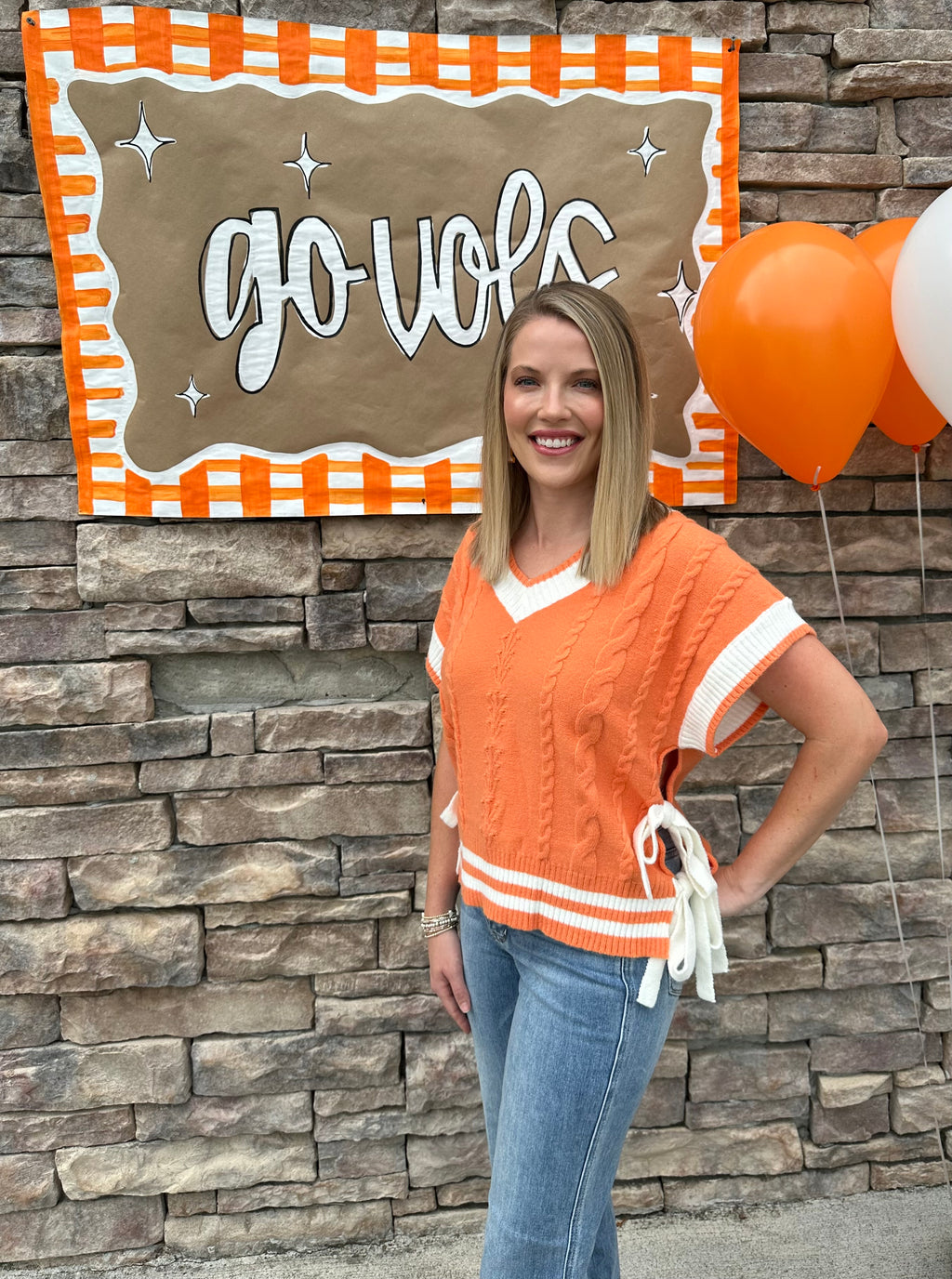 Game Day Varsity Sweater Vest