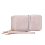 Sherrie Double Zipper Wallet