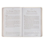 Devotional for Mr. & Mrs. White Faux Leather