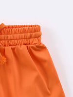 Orange Athletic Girls Skort