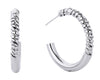 Half Twist Post Hoop Earrings