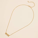 BRIDE 18K Gold Dipped Necklace