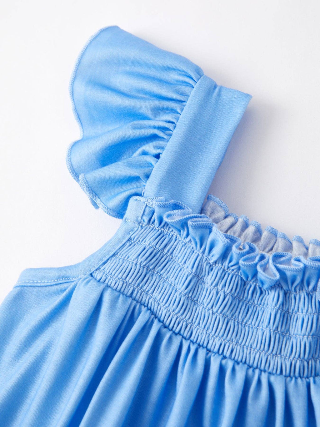 Blue Butterfly Girls Dress Set