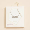 BRIDE 18K Gold Dipped Necklace