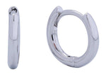 Thin Huggie Hoop Earrings