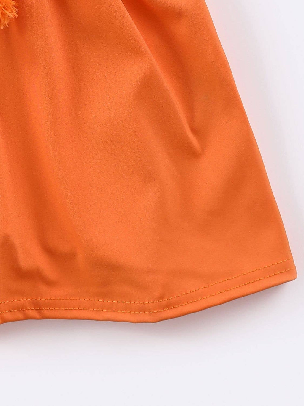 Orange Athletic Girls Skort