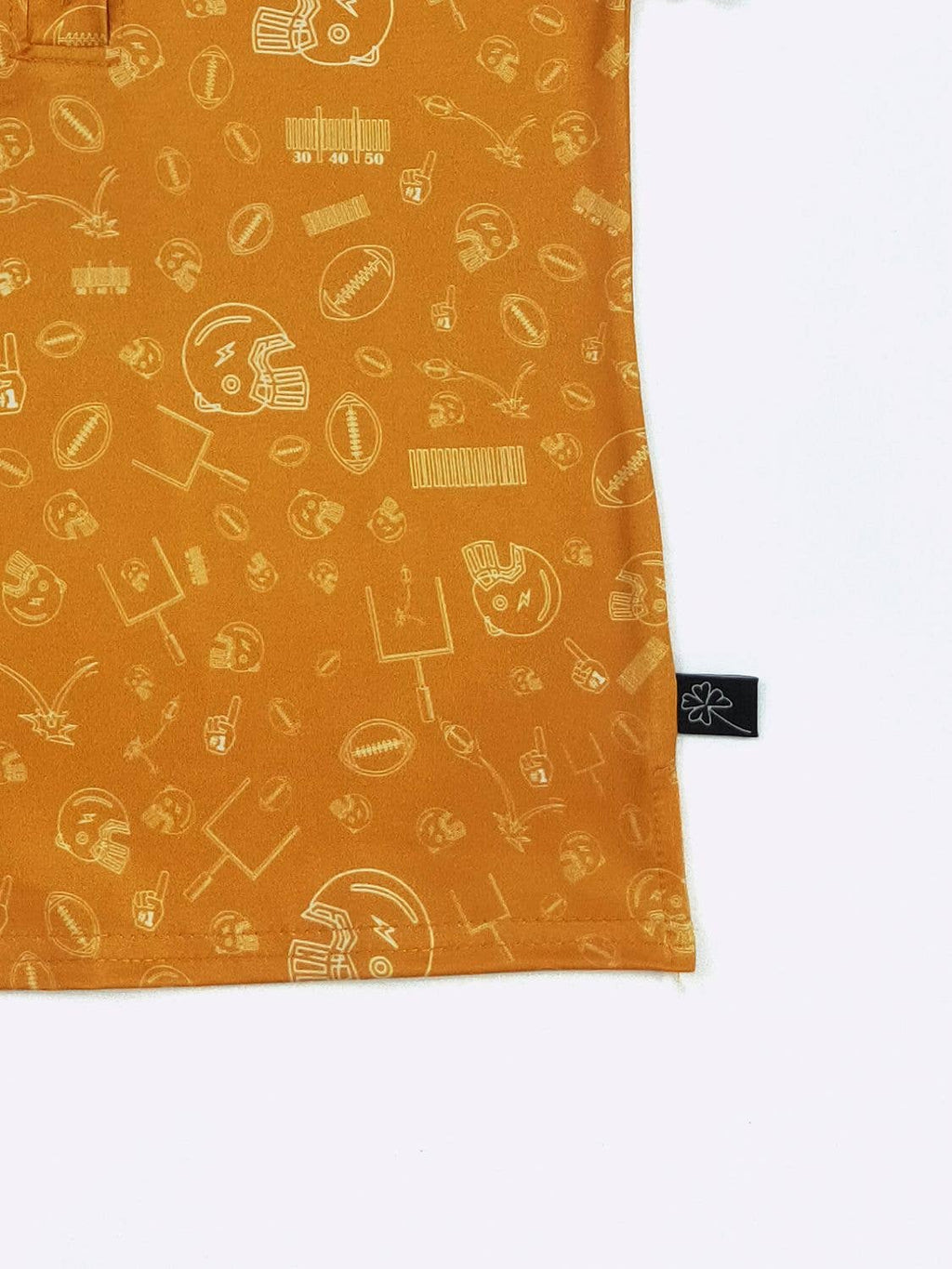 Football Field Goal Collar Shirt