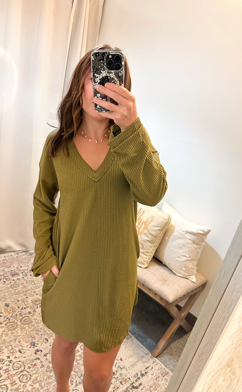 Olive Branch Dress