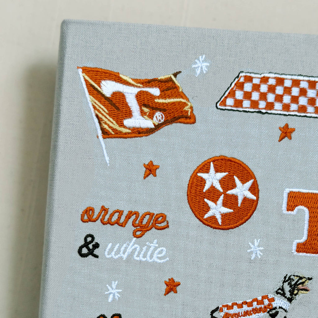 Embroidered University of Tennesse Hardcover Notebook