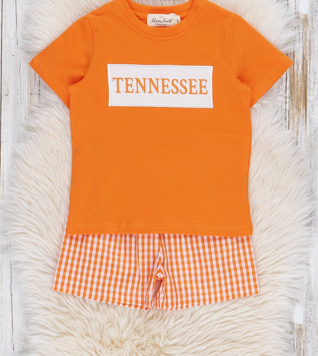 Tennessee Smocked Gingham Outfit