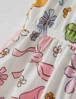 Girls Bow Romper