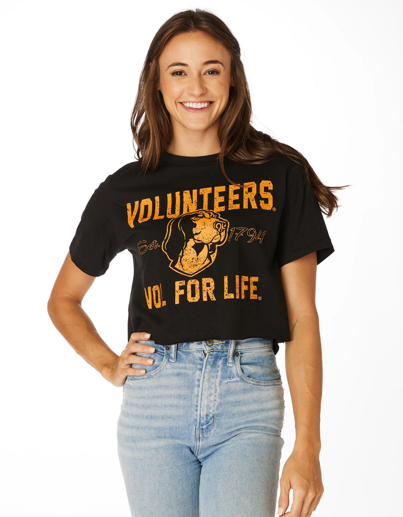 The Volunteers Crop Tee