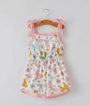 Girls Bow Romper