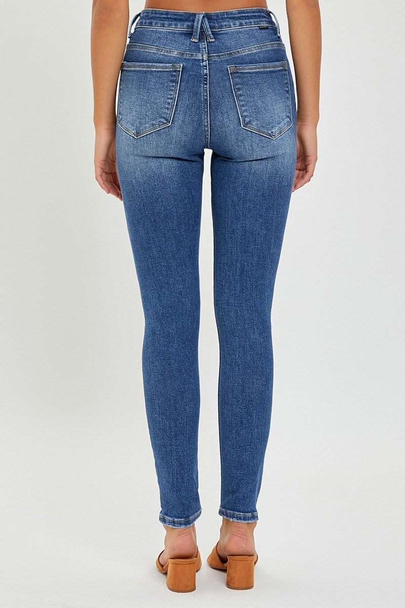 High Rise Basic Skinny Ankle Jeans