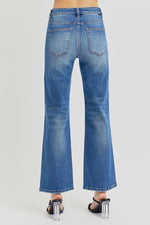 Risen Brand Ankle Straight Jeans