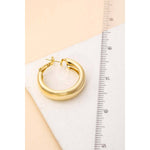 Hoop Latch Earrings
