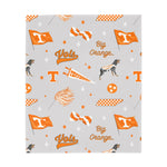 Tennessee Flannel Fleece Blanket Collegiate
