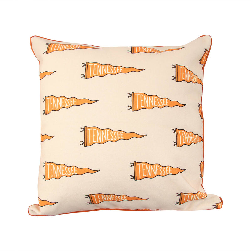 Tennessee Pennant Gingham Pillow