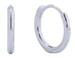 Thin Huggie Hoop Earrings