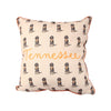 Bluetick Coonhound Tennessee Gingham Pillow