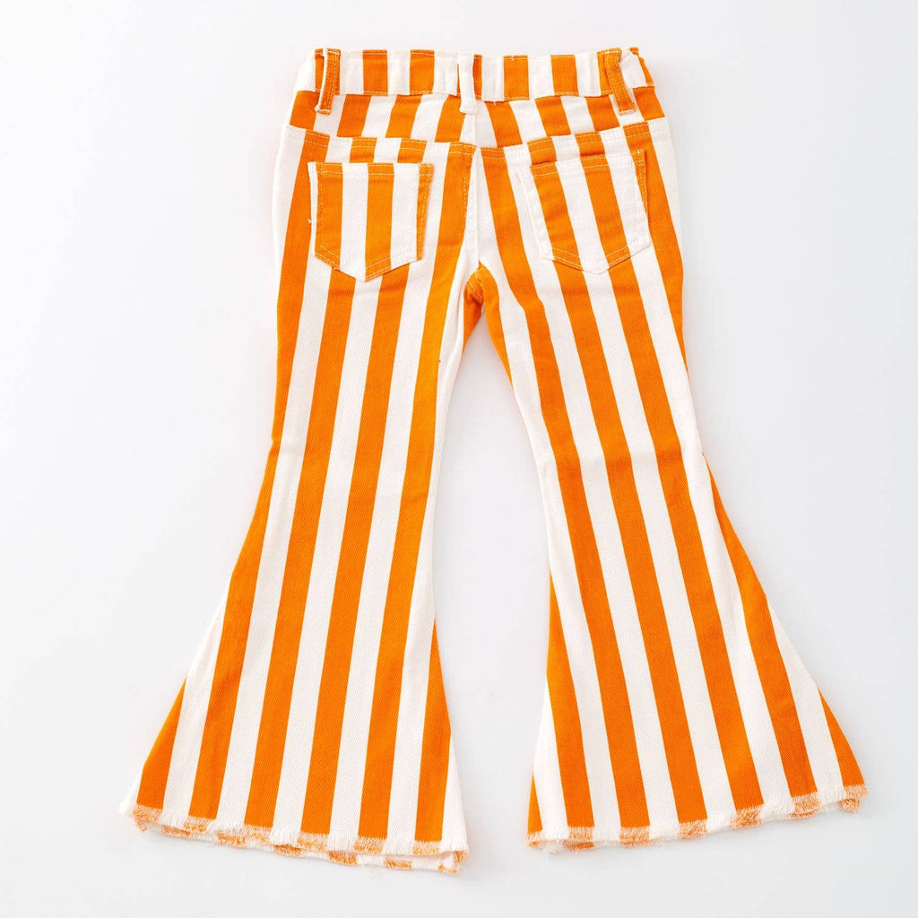 Youth Stripe Orange Flares