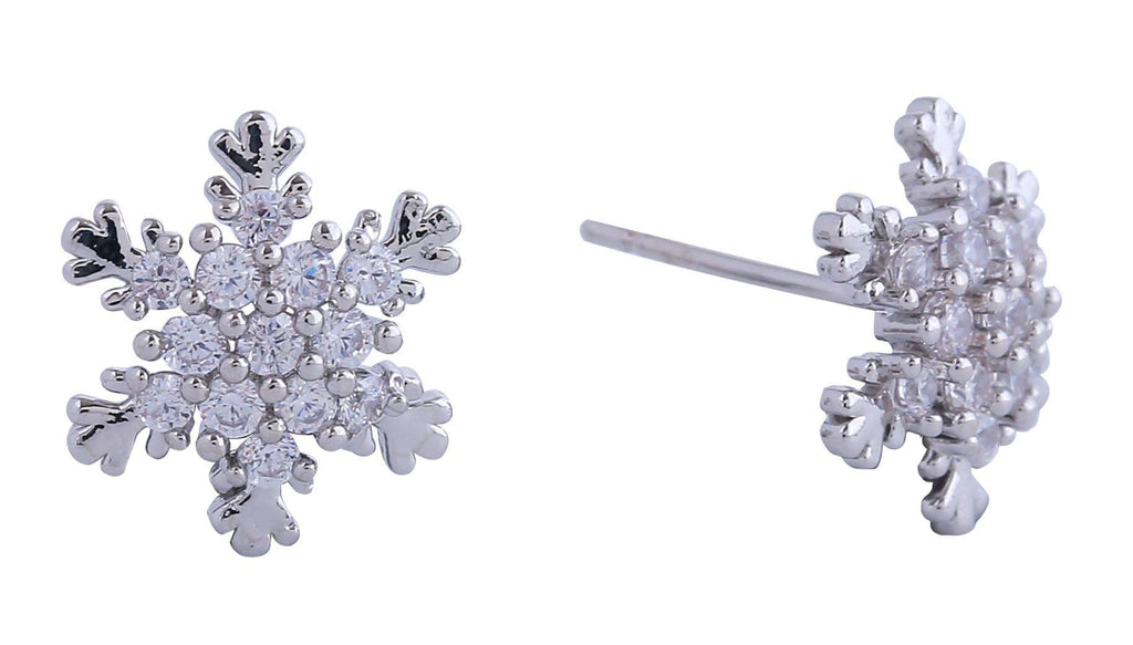 Snowflake Post Earrings