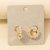 Pearl Row Hoops